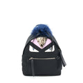 FENDI MINI MONSTER BACKPACK BLACK/ MULTICOLOUR SHW