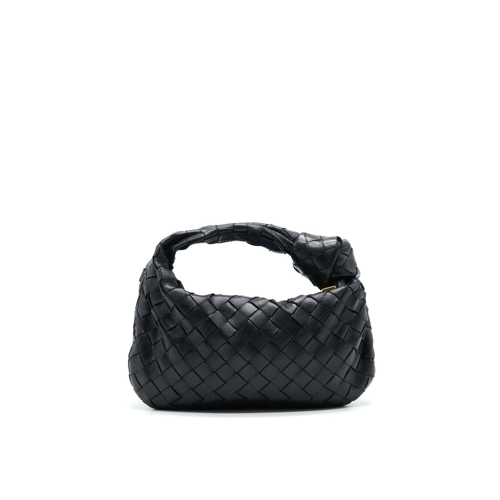 BOTTEGA VENETA MINI JODIE BAG BLACK