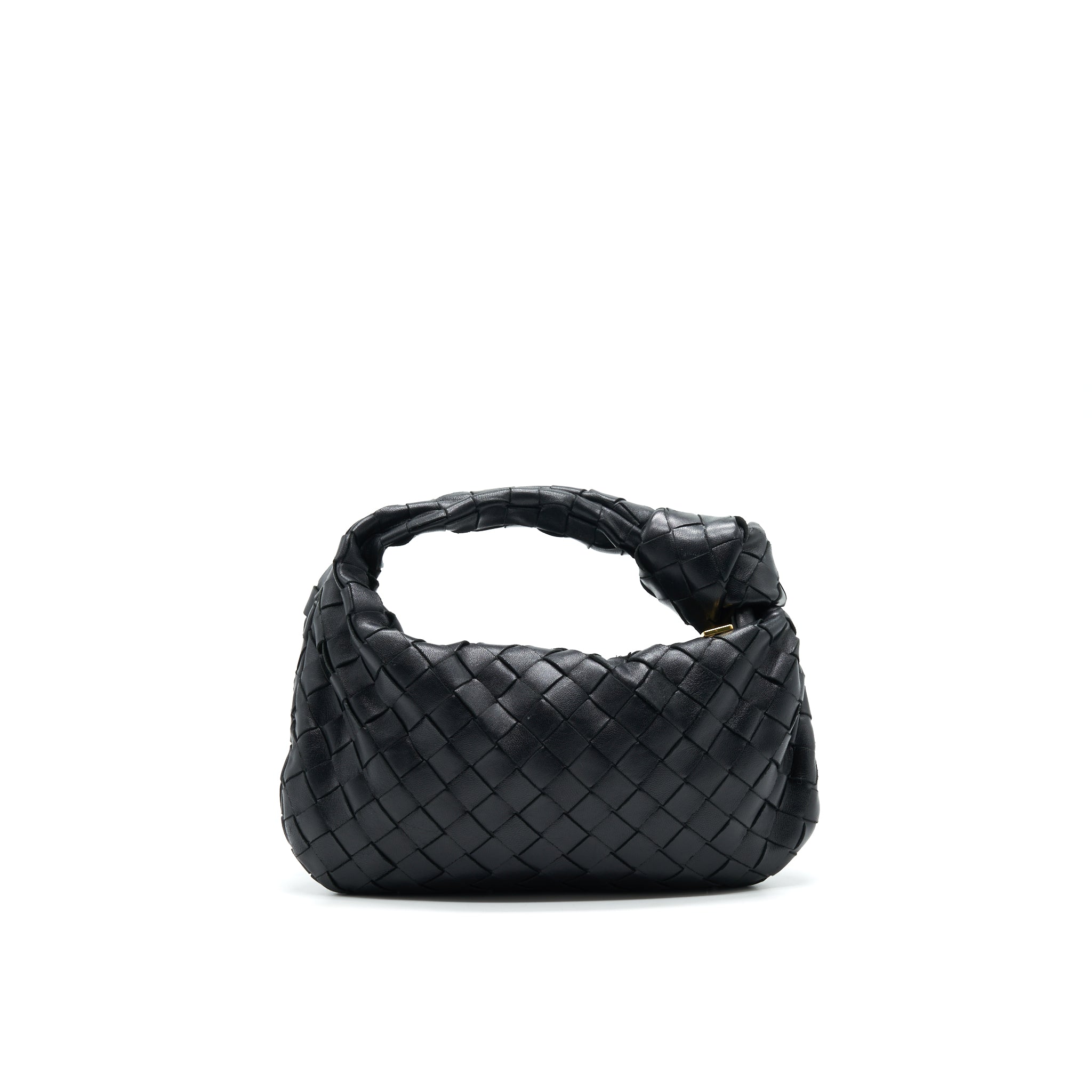BOTTEGA VENETA MINI JODIE BAG BLACK