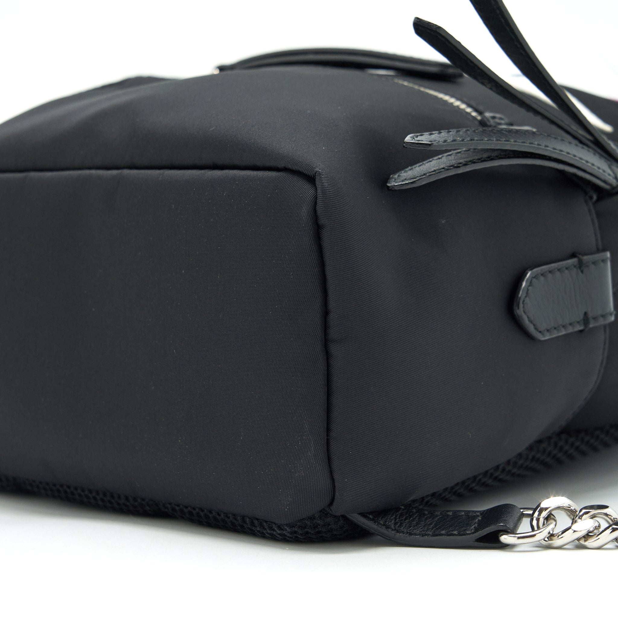 FENDI MINI MONSTER BACKPACK BLACK/ MULTICOLOUR SHW