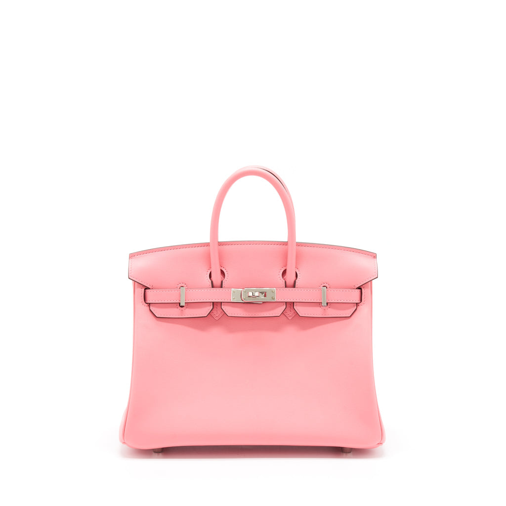 HERMES BIRKIN 25 SWIFT K4 ROSE ETE SHW