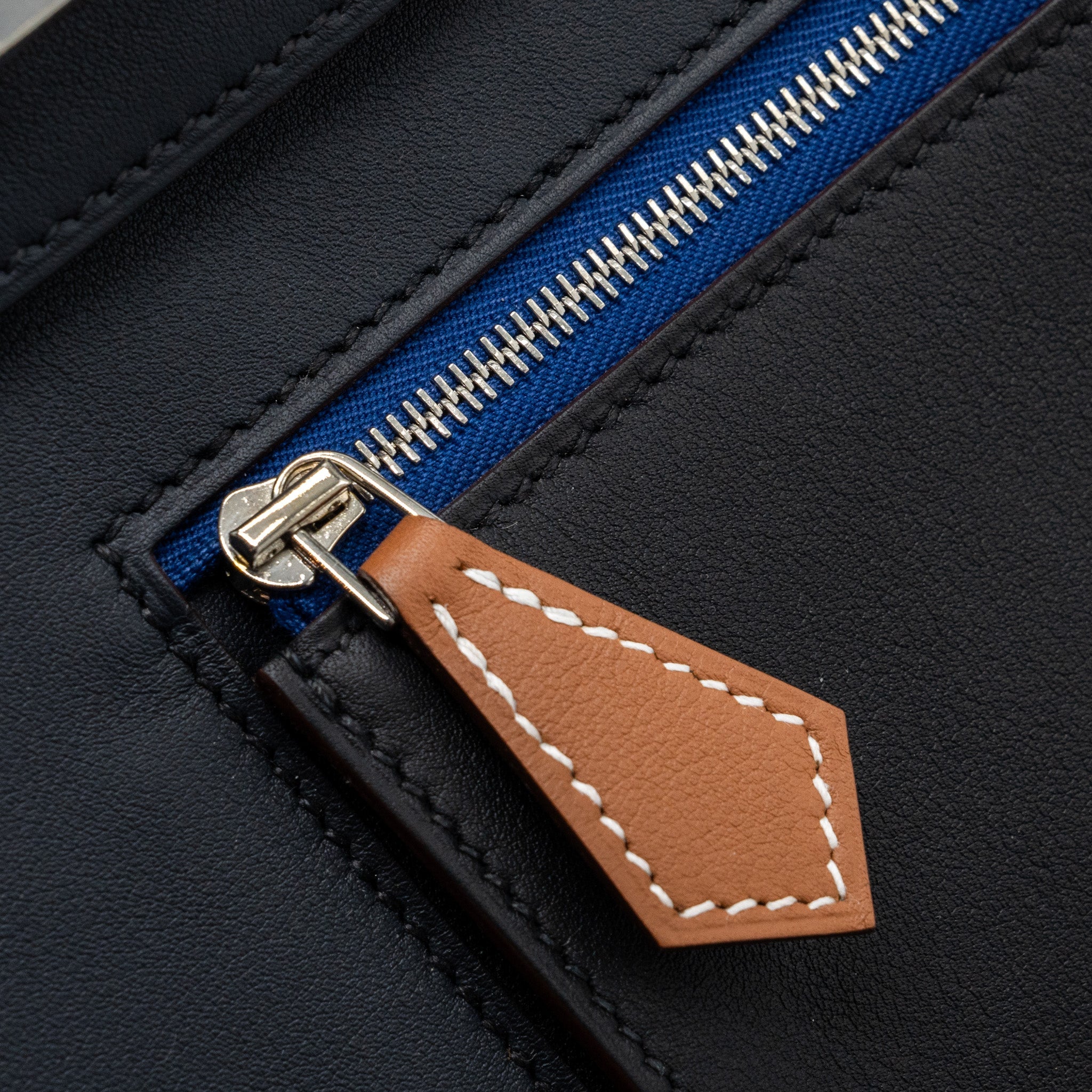 HERMES KELLY COLORMATIC SWIFT BLUE NUIT/CHAI/ETOUPE/GOLD/BLACK SHW