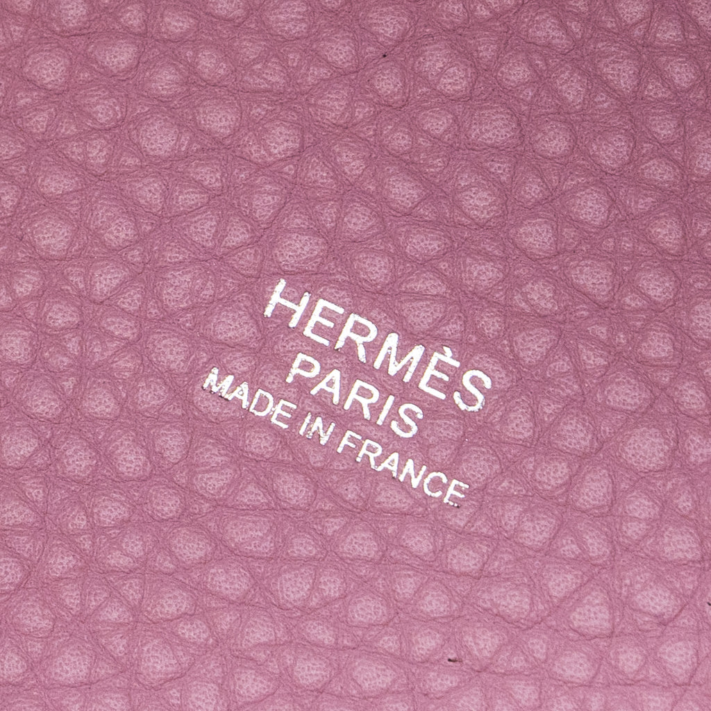 HERMES PICOTIN 18 LOCK BAG CLEMENCE X9 MAUVE SYLVESTRE SHW