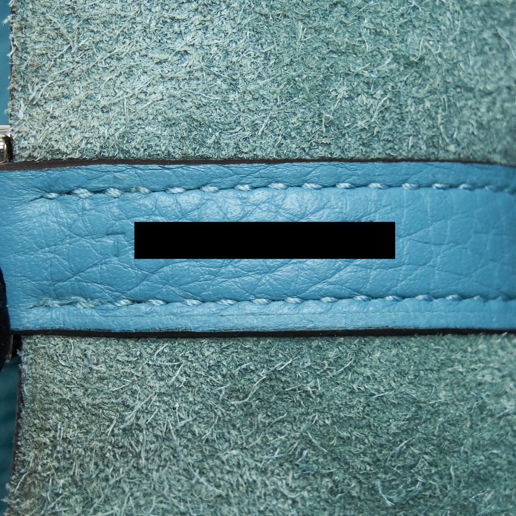 HERMES PICOTIN 18 LOCK BAG BLUE TOLL SHW