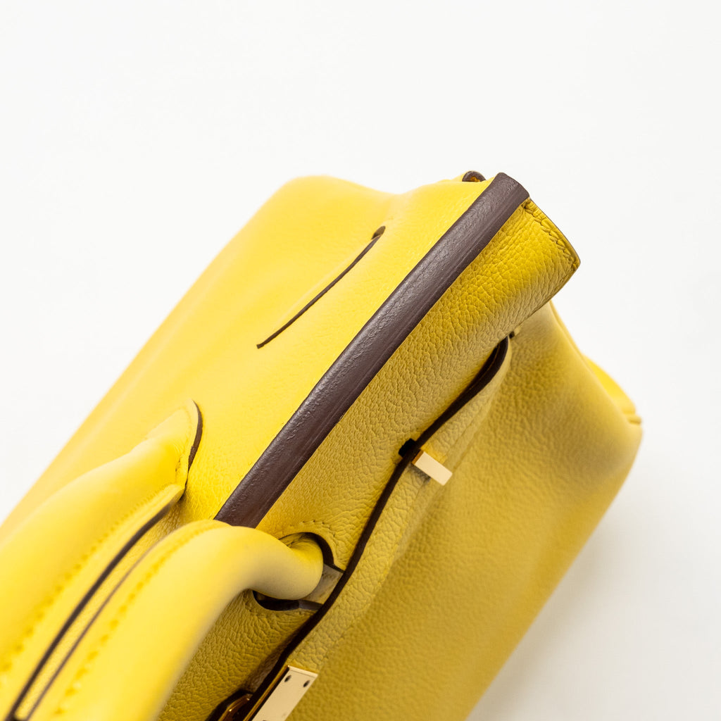 HERMES BIRKIN 30 TAURILLON NOVILLO JAUNE DE NAPLES GHW