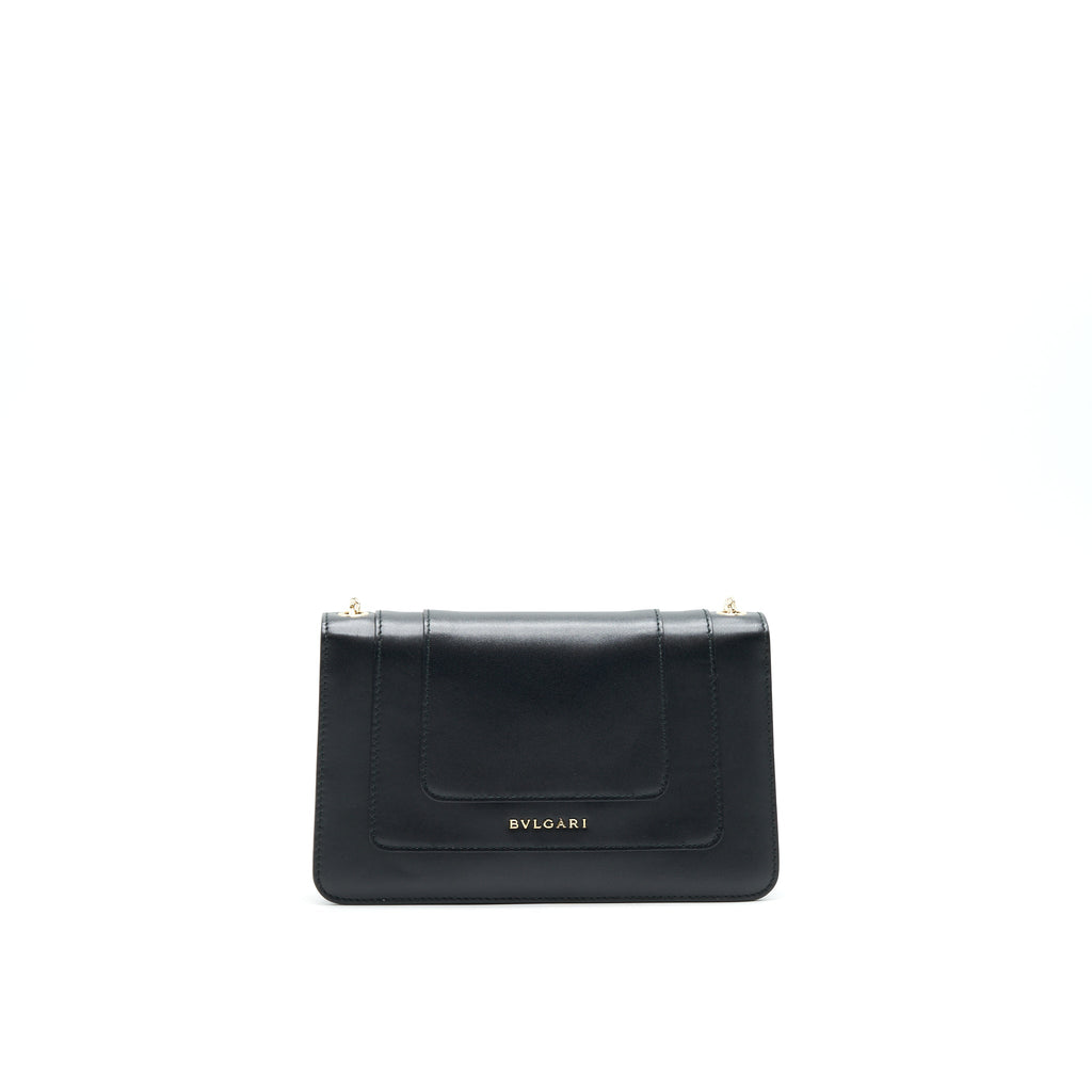 BVLGARI SERPENTI FOREVER SHOULDER BAG BLACK