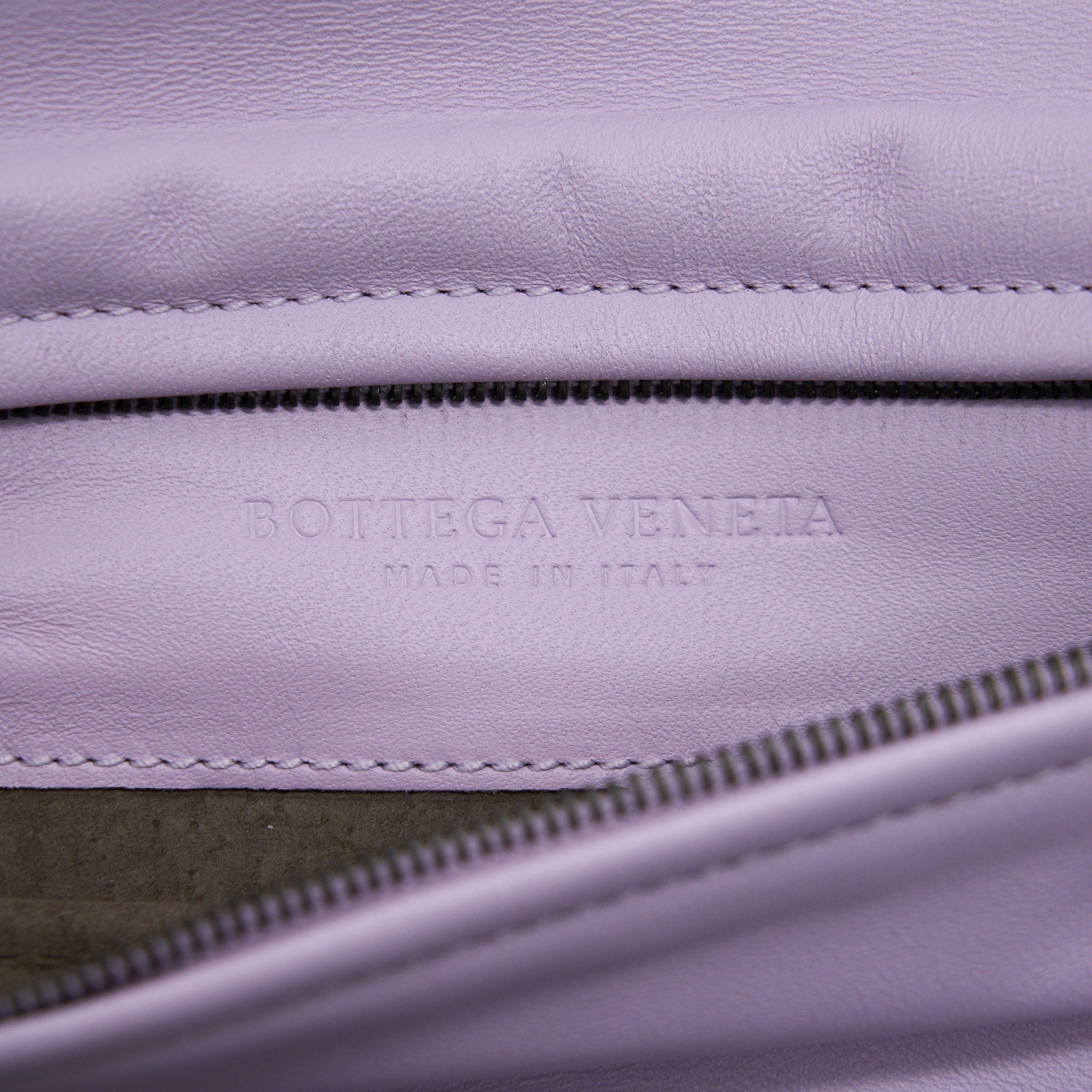 BOTTEGA VENETA FOLD CLUTCH LIGHT PURPLE