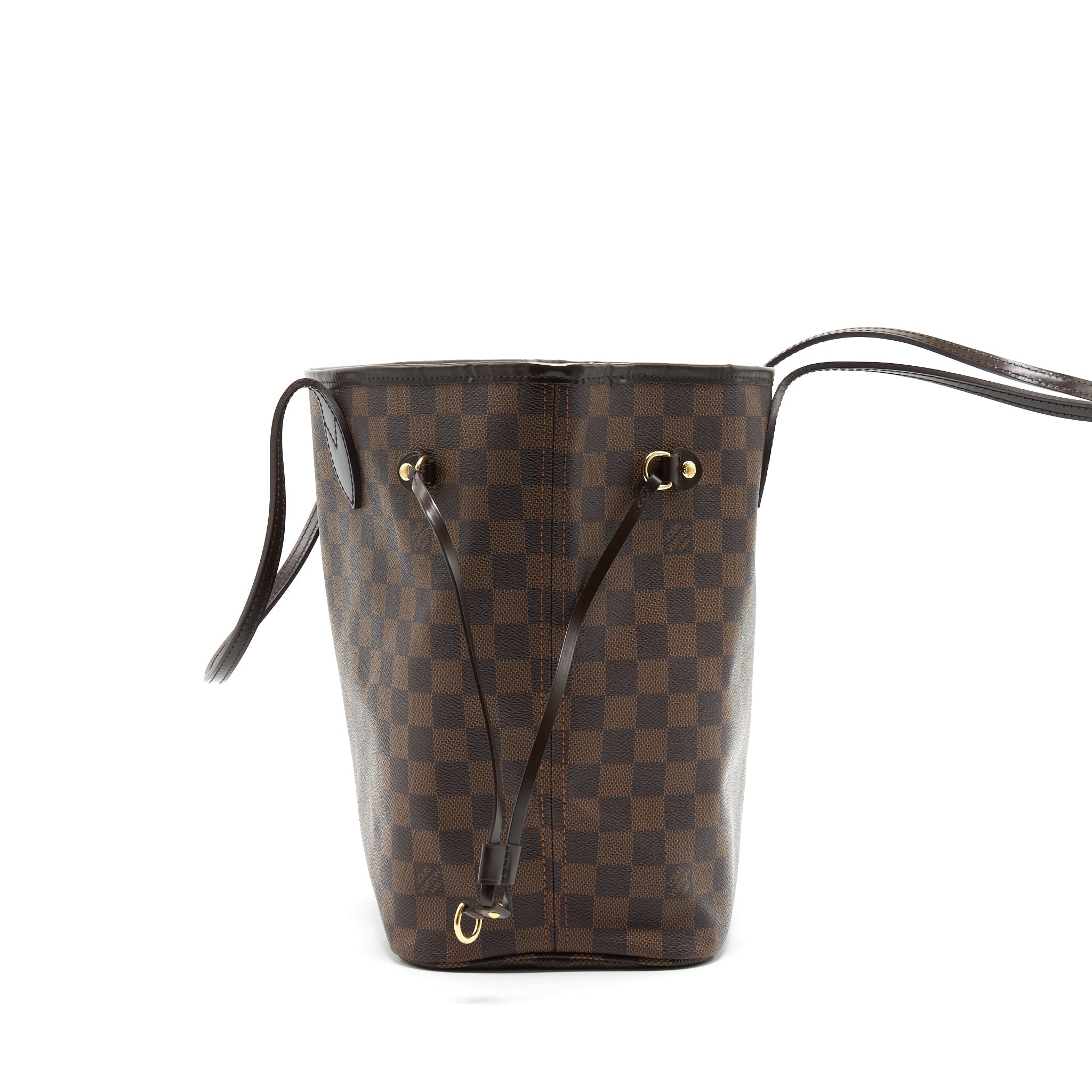 LOUIS VUITTON NEVERFULL MM DAMIER EBENE CANVAS WITHOUT INSIDE POUCH