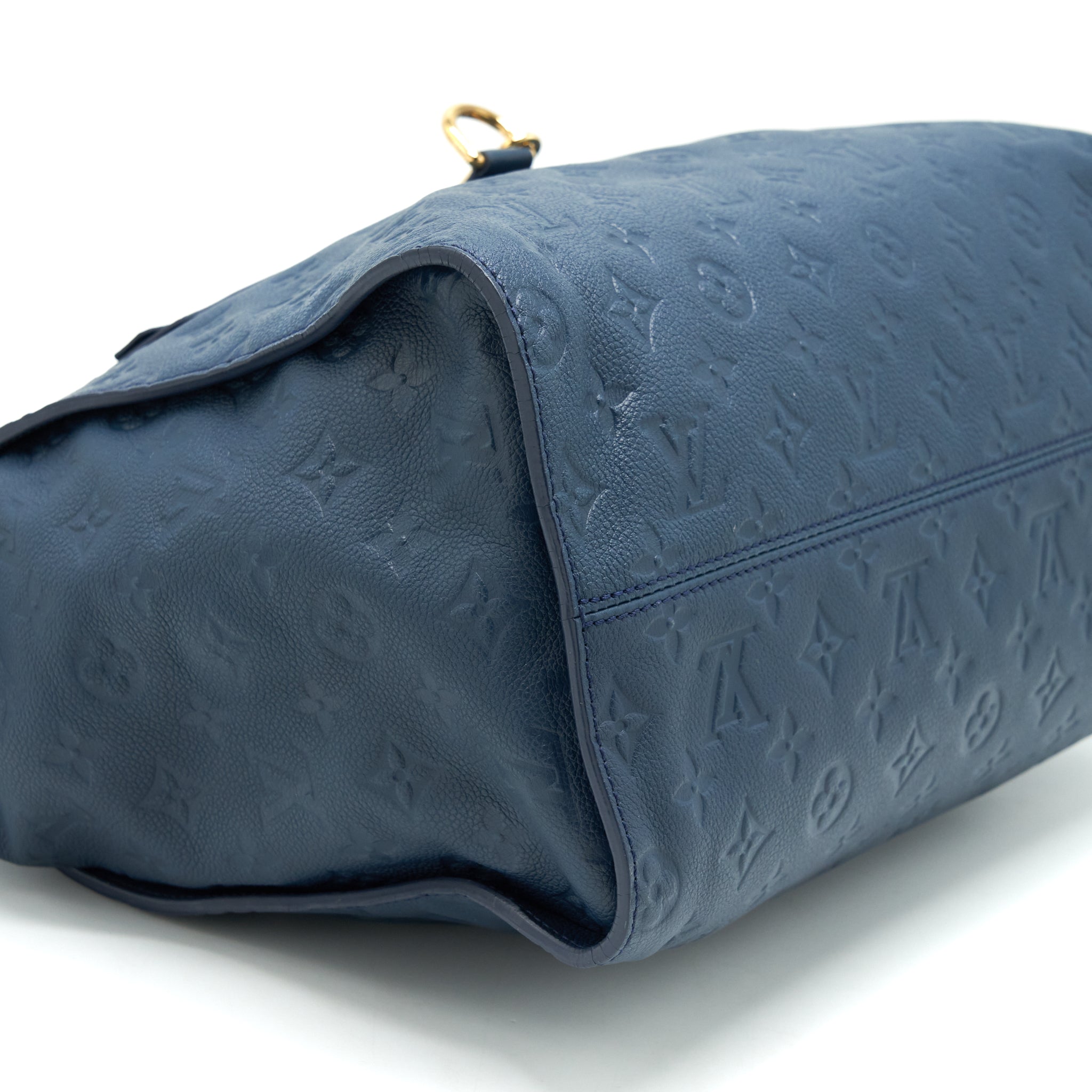 LOUIS VUITTON LUMINEUSE PM MONOGRAM EMPREINTE NAVY GHW