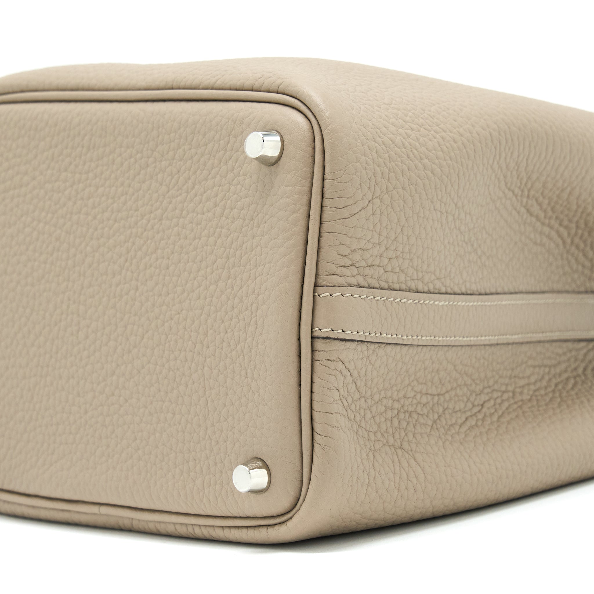 HERMES PICOTIN 18 CLEMENCE 81 GRIS TOURT SHW