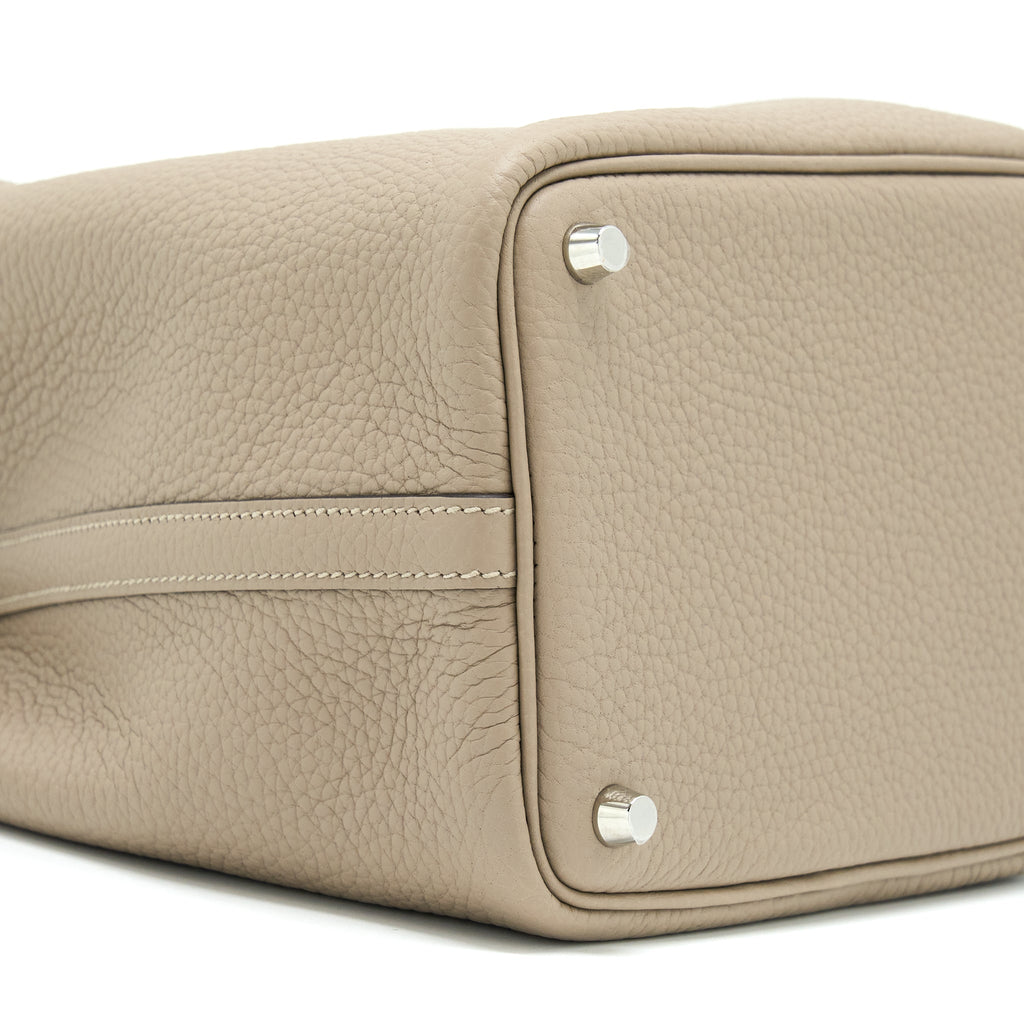 HERMES PICOTIN 18 CLEMENCE 81 GRIS TOURT SHW
