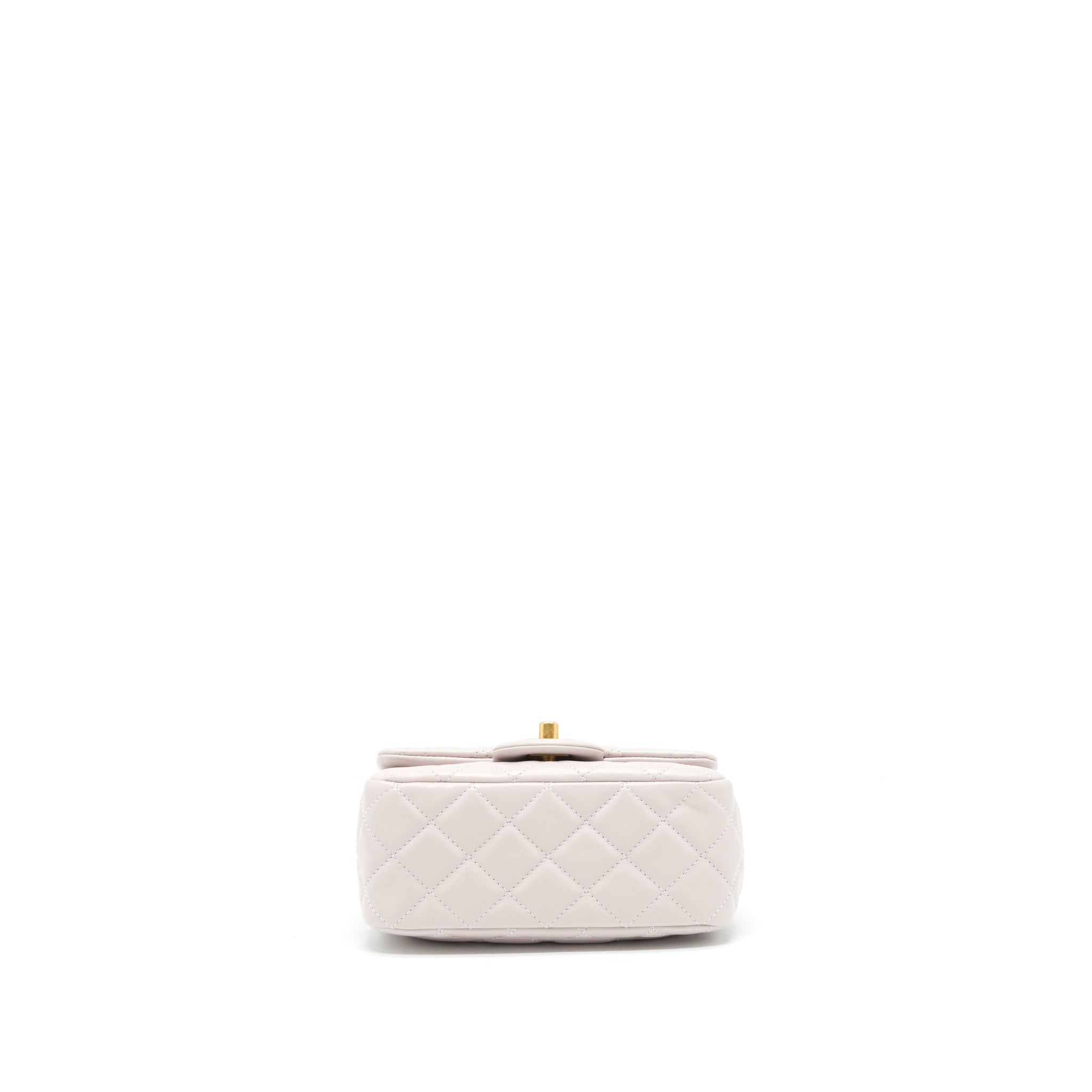 CHANEL PEARL CRUSH LAMBSKIN LIGHT PURPLE GHW(MICROCHIP)