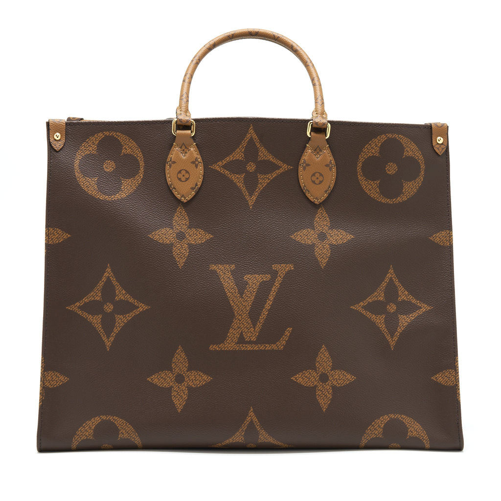 LOUIS VUITTON ON-THE-GO GM MONOGRAM REVERSE CANVAS YEAR 2019