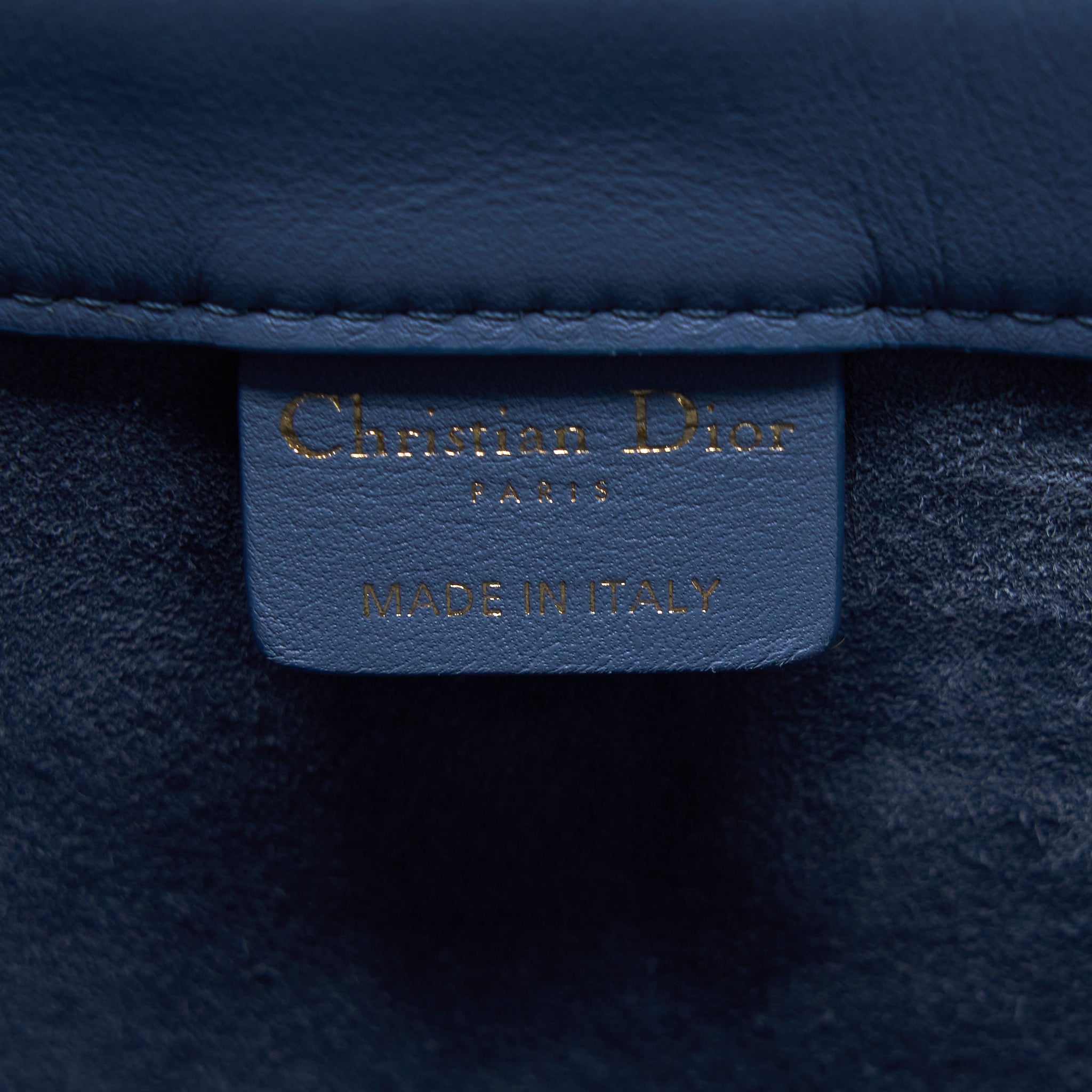 DIOR LARGE BOOK TOTE LIGHT BLUE