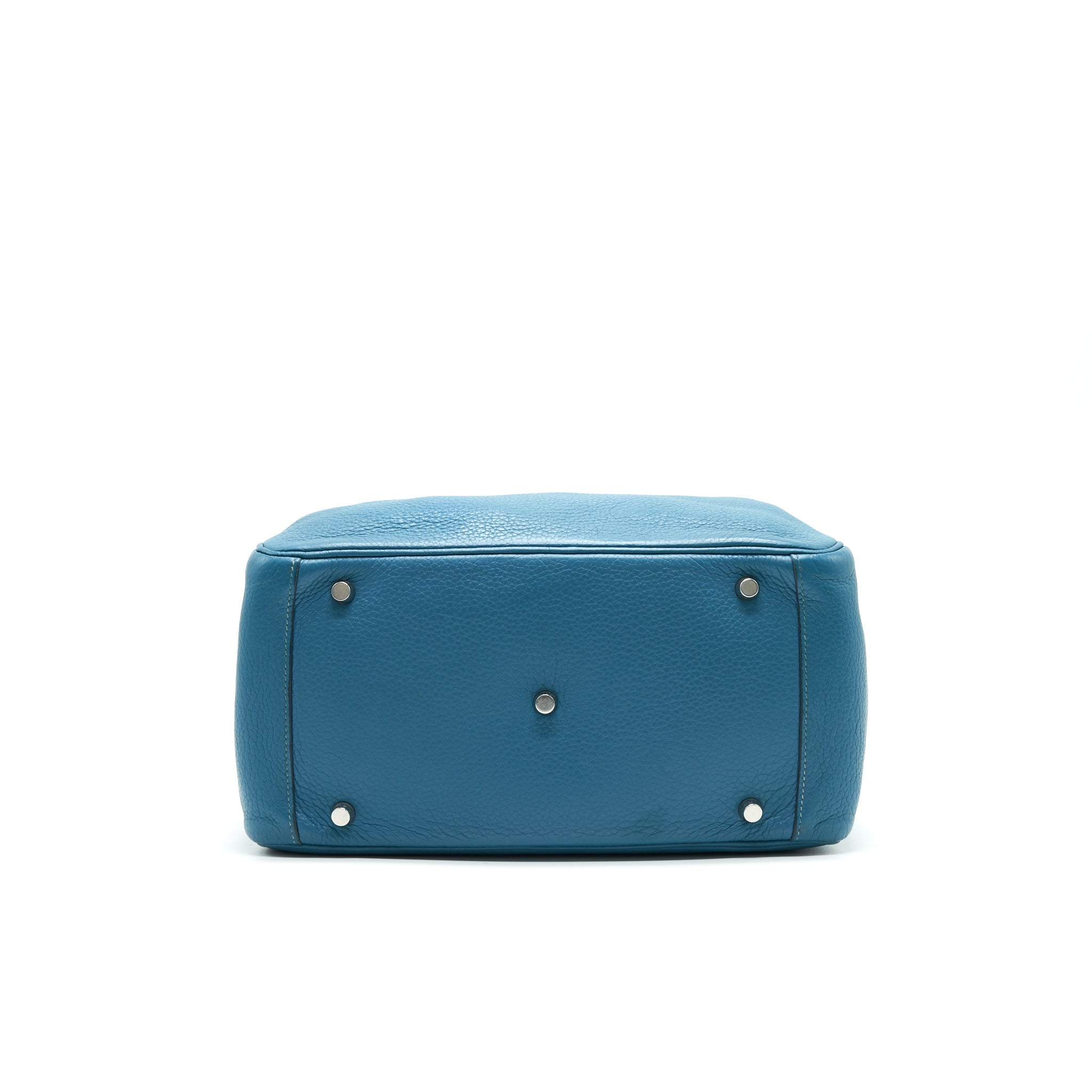 HERMES LINDY 30 BLUE JEAN SHW