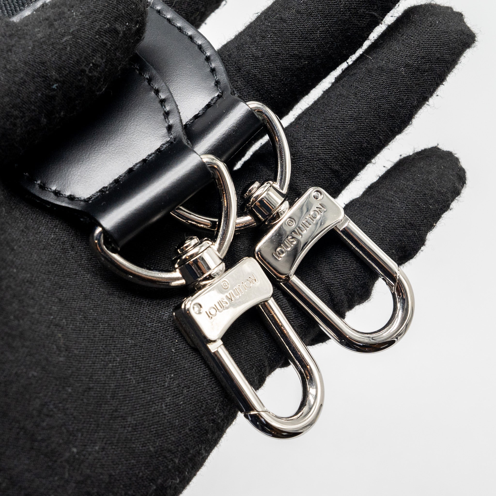 LOUIS VUITTON BRIEFCASE/DOCUMENT BAG DAMIER GRAPHITE CANVAS BLACK SHW