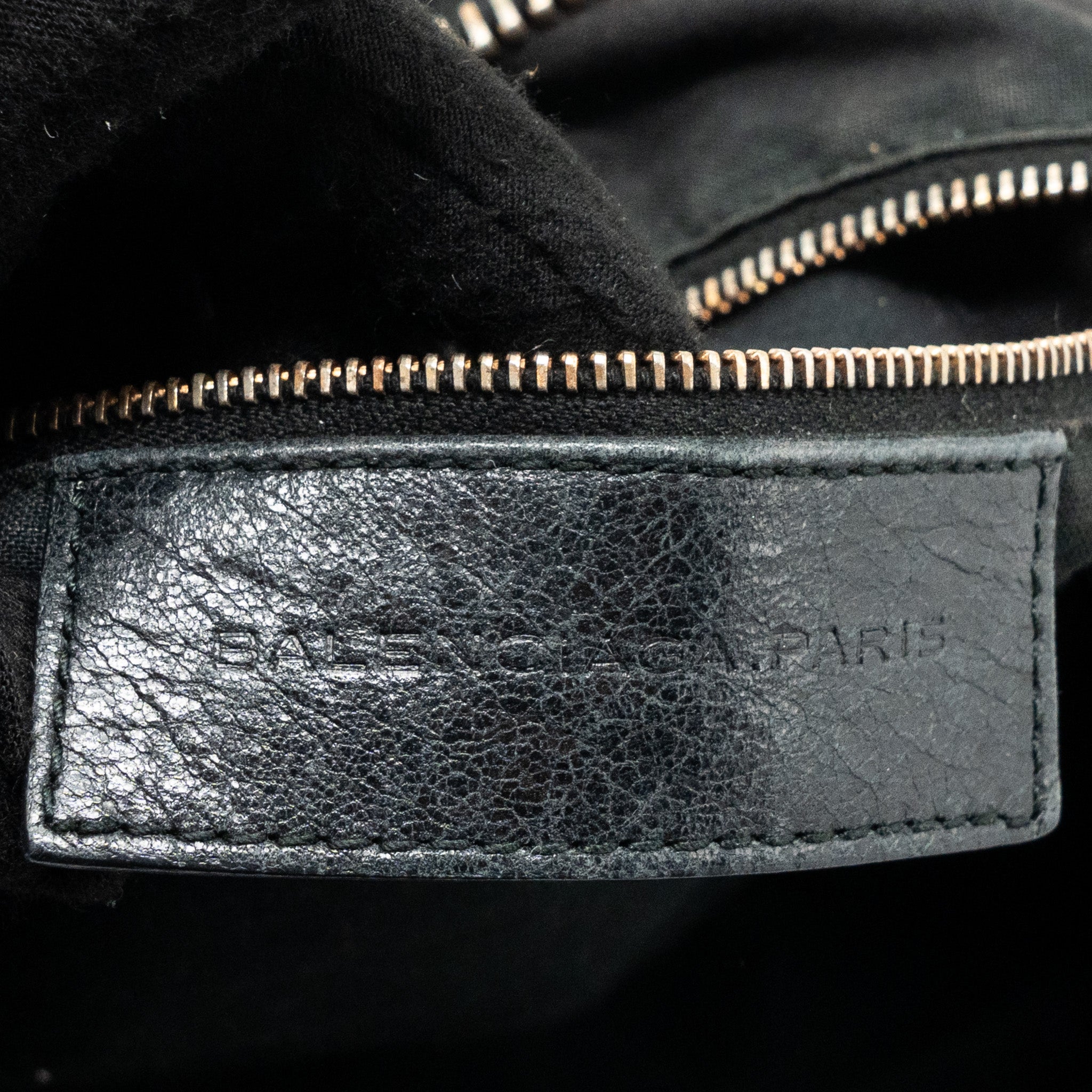 BALENCIAGA G21 WORK BAG LEATHER BLACK GHW