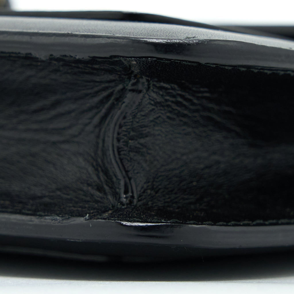 BVLGARI SERPENTI CLUTCH WITH CHAIN CALFSKIN BLACK GHW