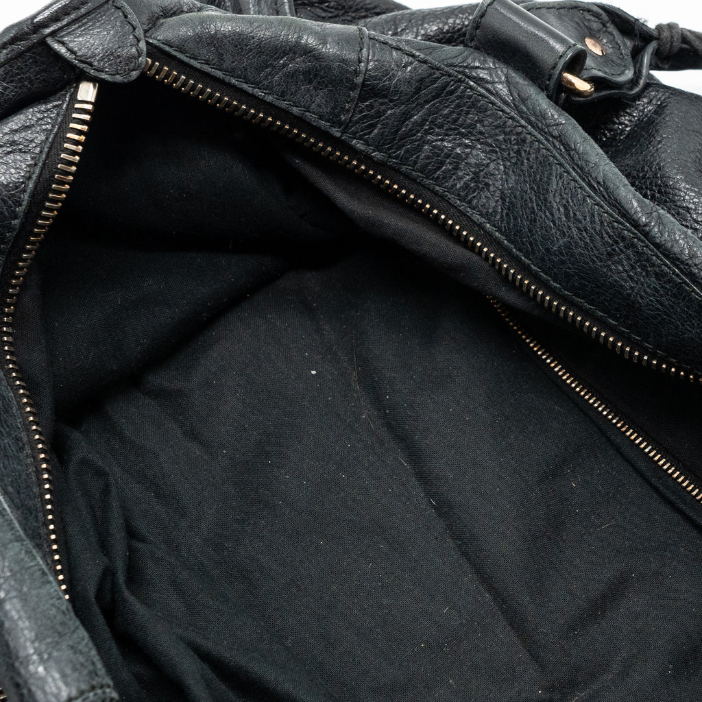 BALENCIAGA G21 WORK BAG LEATHER BLACK GHW