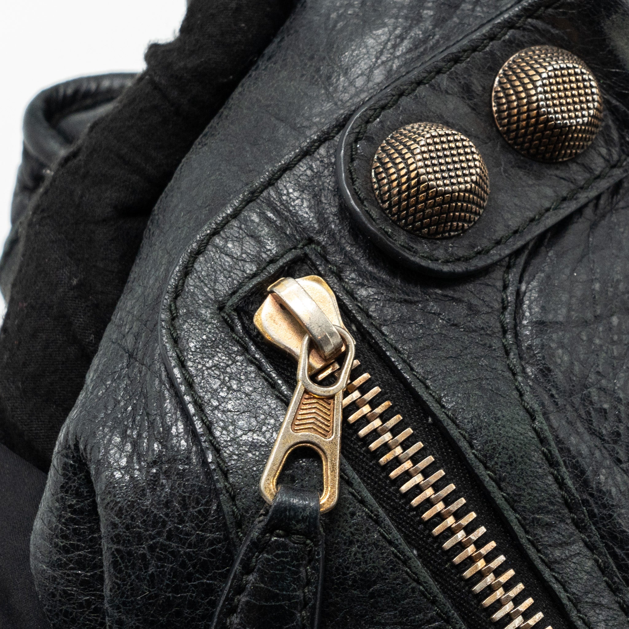 BALENCIAGA G21 WORK BAG LEATHER BLACK GHW