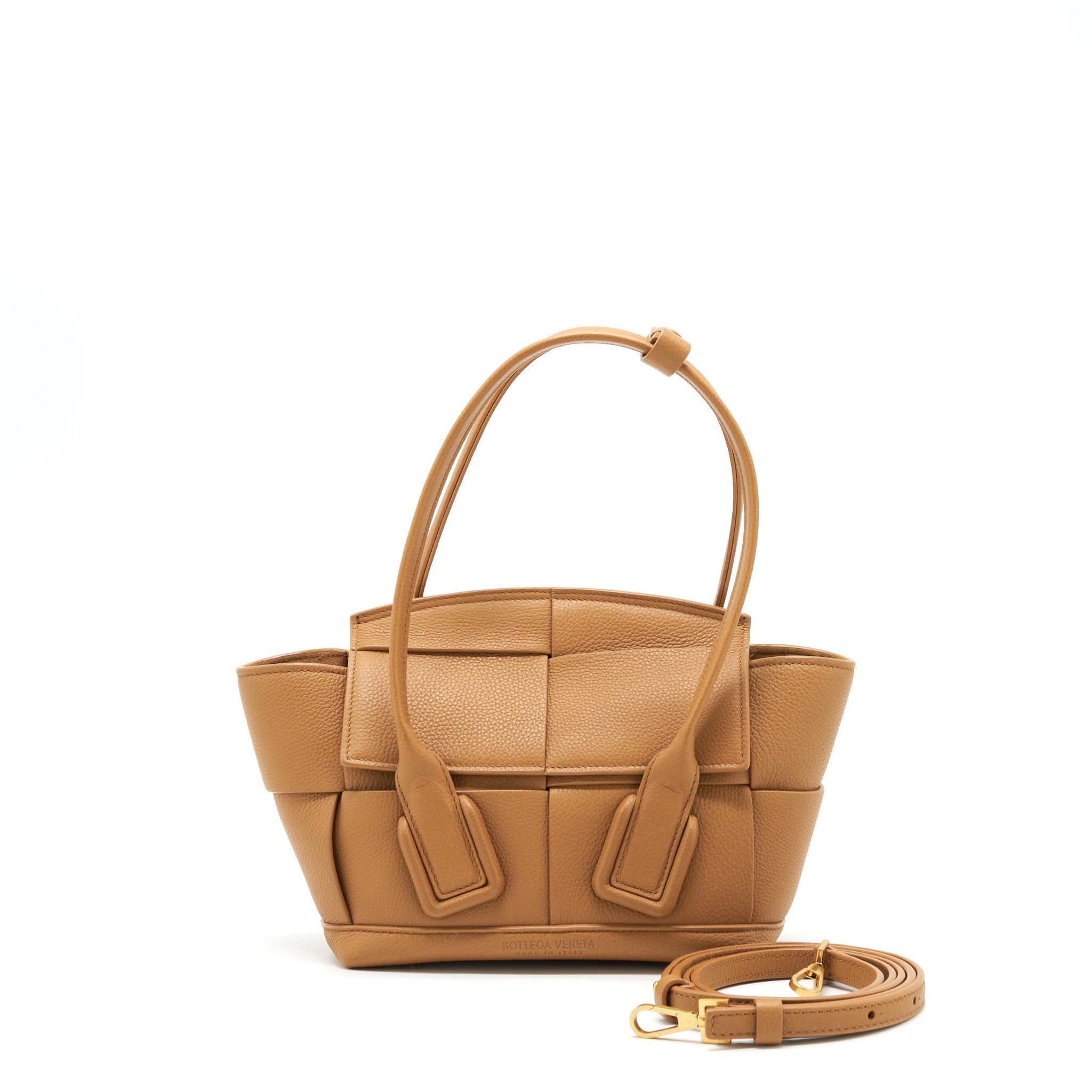 BOTTEGA VENETA ARCO BAG ALMOND