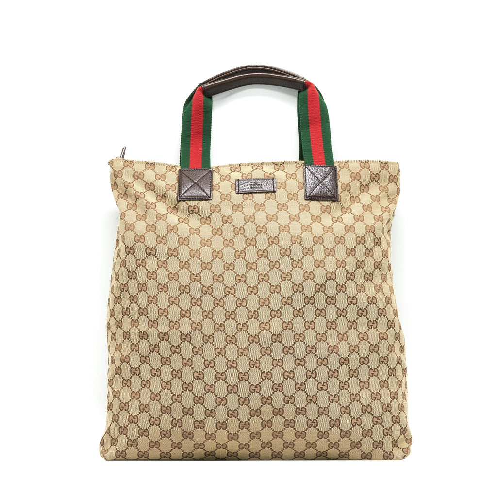 GUCCI GG CANVAS SHOPPING BAG