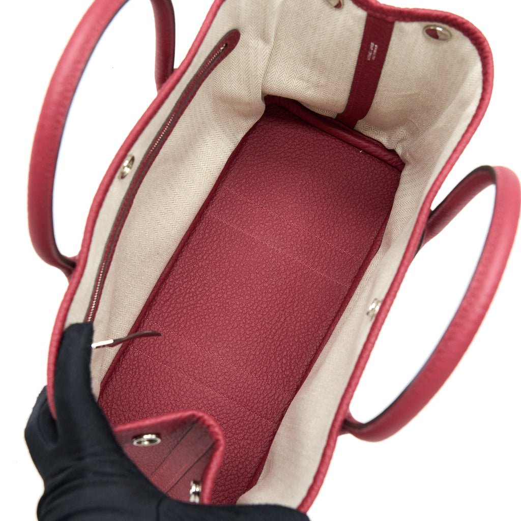 HERMES GARDEN PARTY 30 COUNTRY K1 ROUGE GRENAT SHW