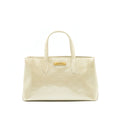 LOUIS VUITTON BEIGE MONOGRAM VERNIS WILSHIRE PM BAG