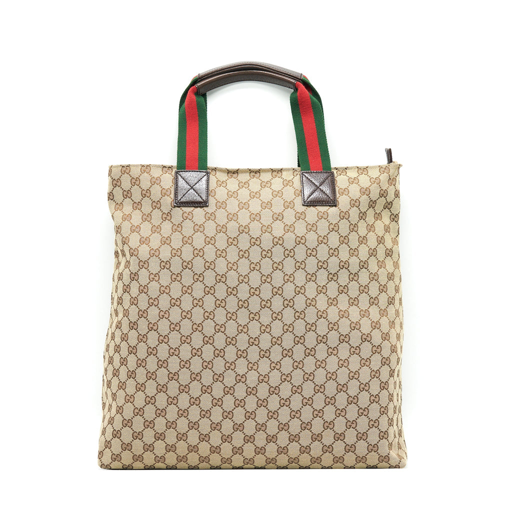 GUCCI GG CANVAS SHOPPING BAG