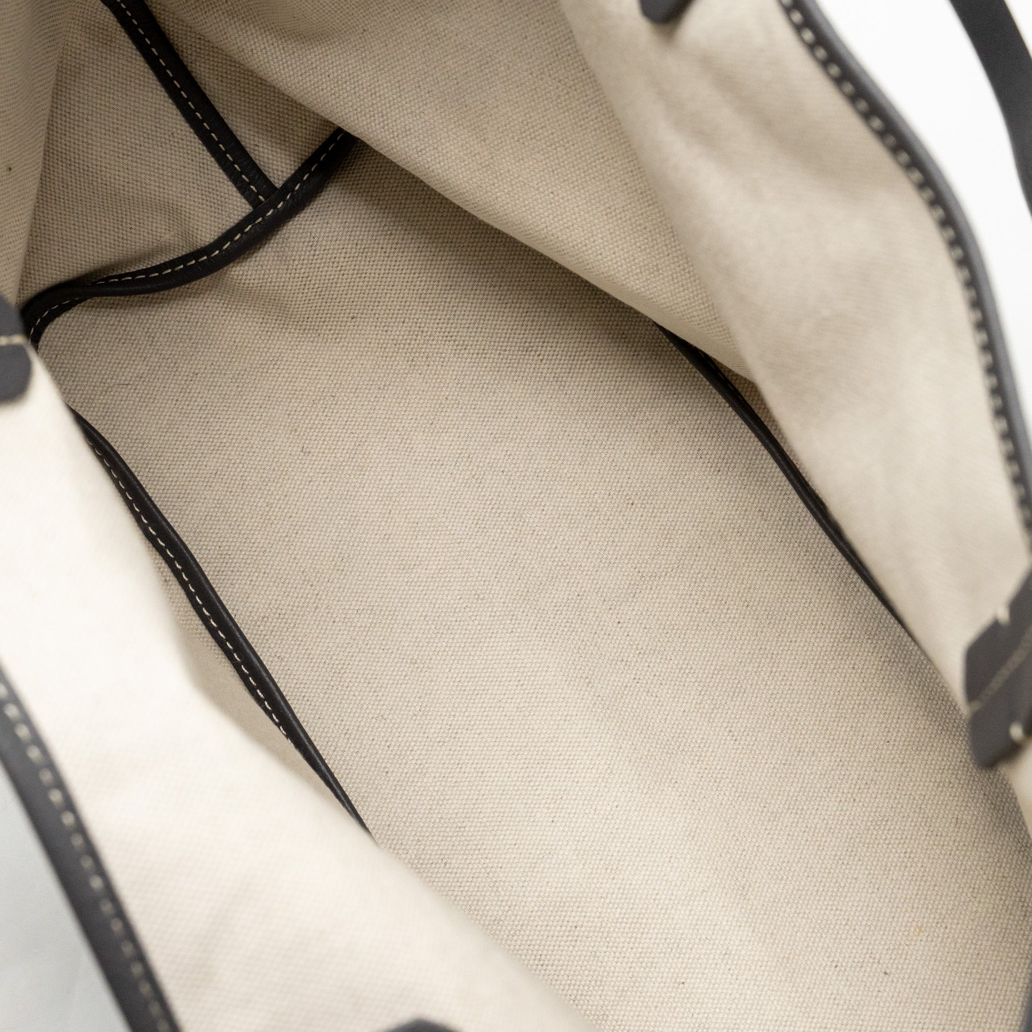 GOYARD SAINT LOUIS PM TOTE BAG GOYARDLINE CANVAS GREY SHW
