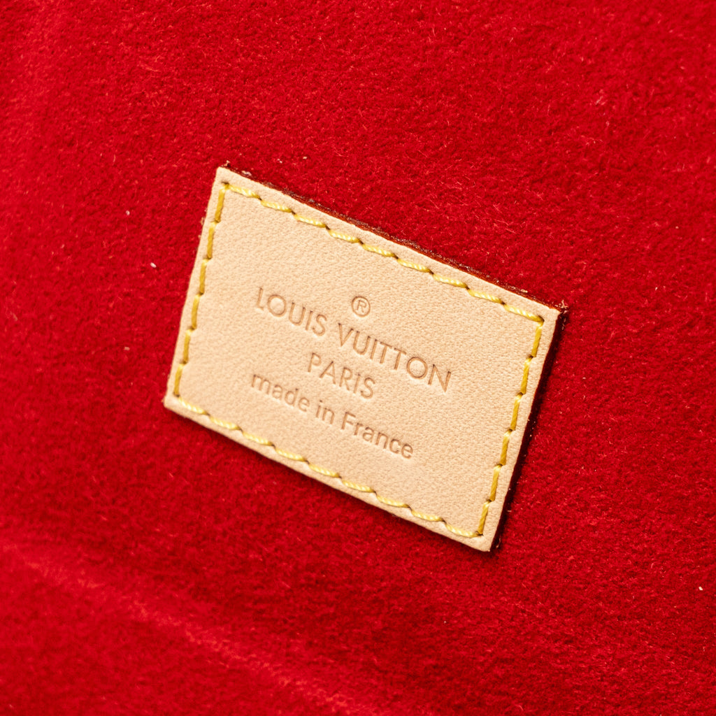 LOUIS VUITTON COFFRET JOAILLERIE MONOGRAM CANVAS ROUGE FUSION