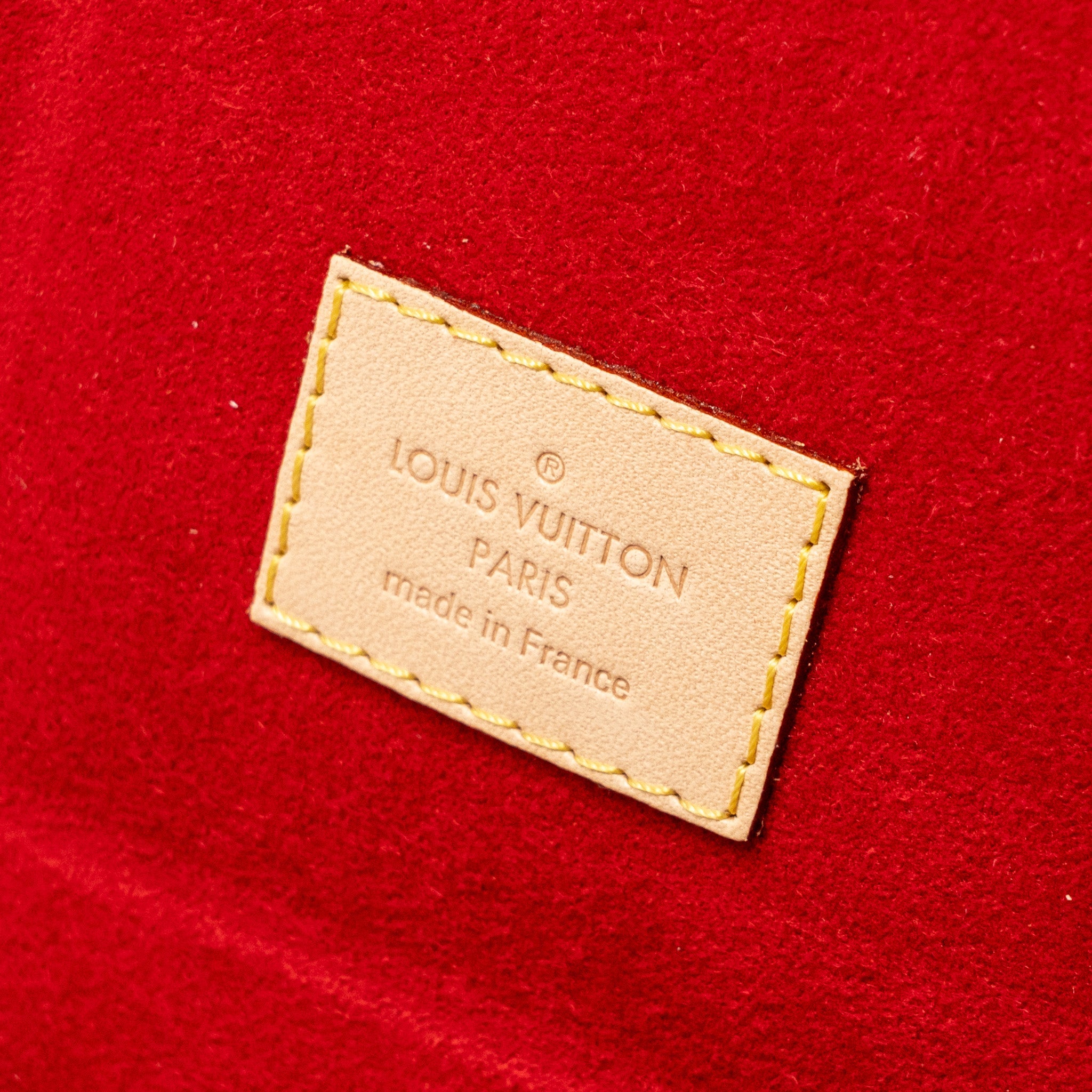 LOUIS VUITTON COFFRET JOAILLERIE MONOGRAM CANVAS ROUGE FUSION