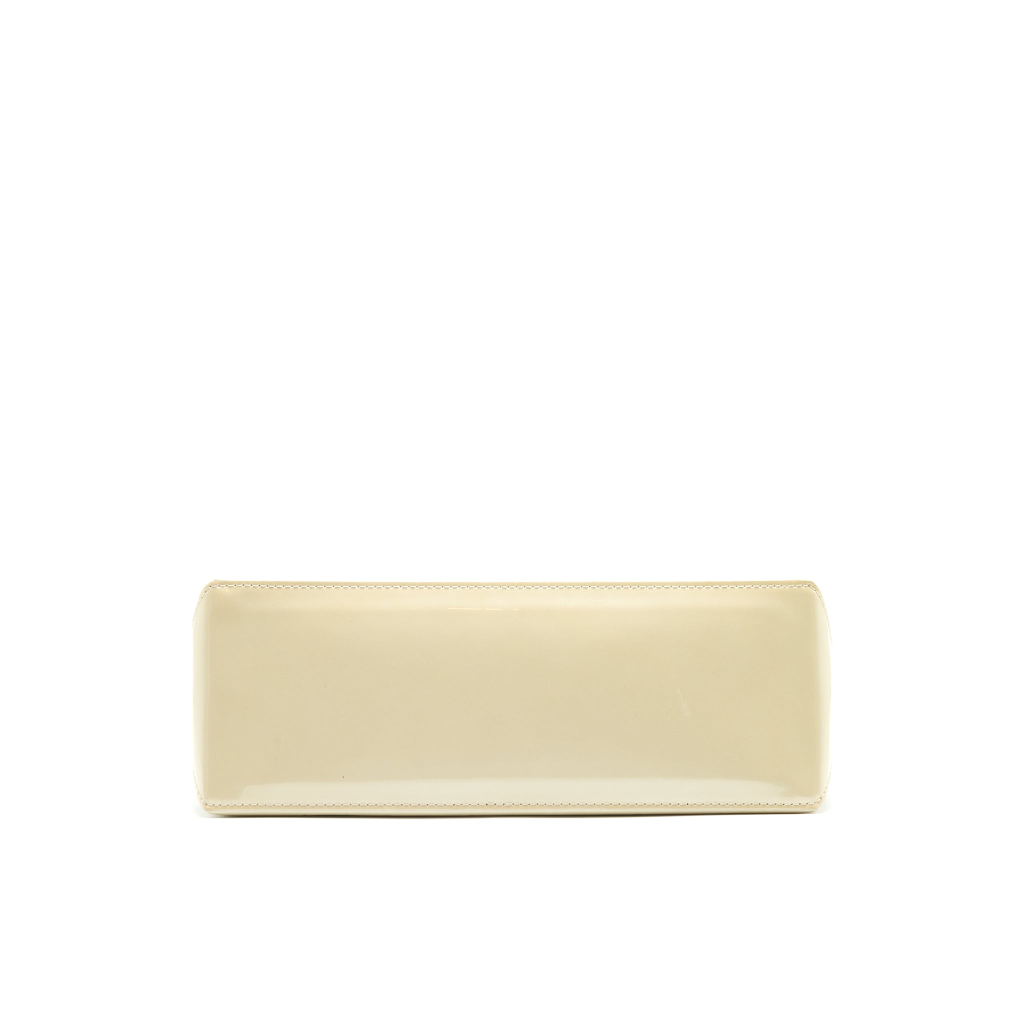 LOUIS VUITTON BEIGE MONOGRAM VERNIS WILSHIRE PM BAG