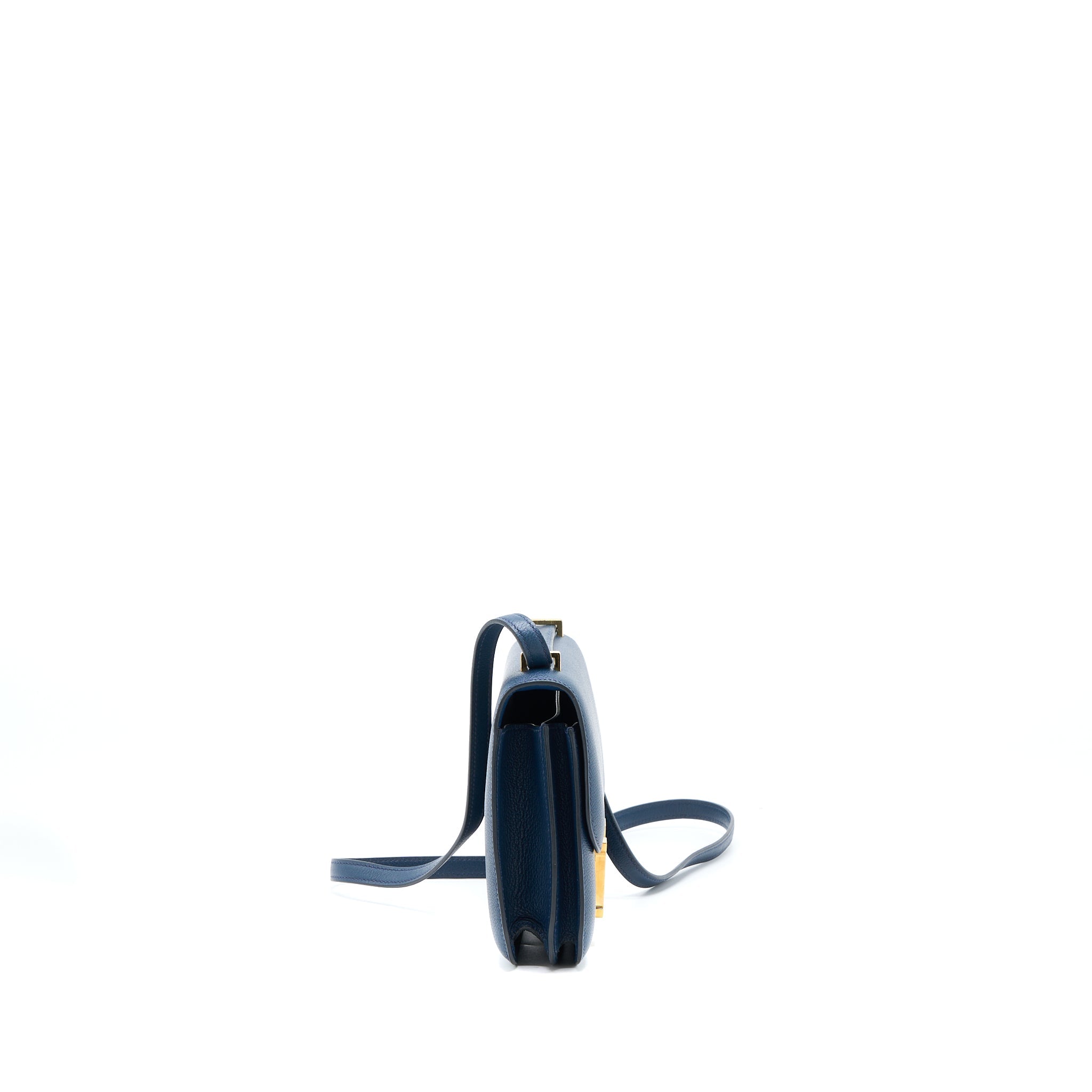 HERMES MINI CONSTANCE EVERCOLOR 7L BLUE DE MALTE GHW