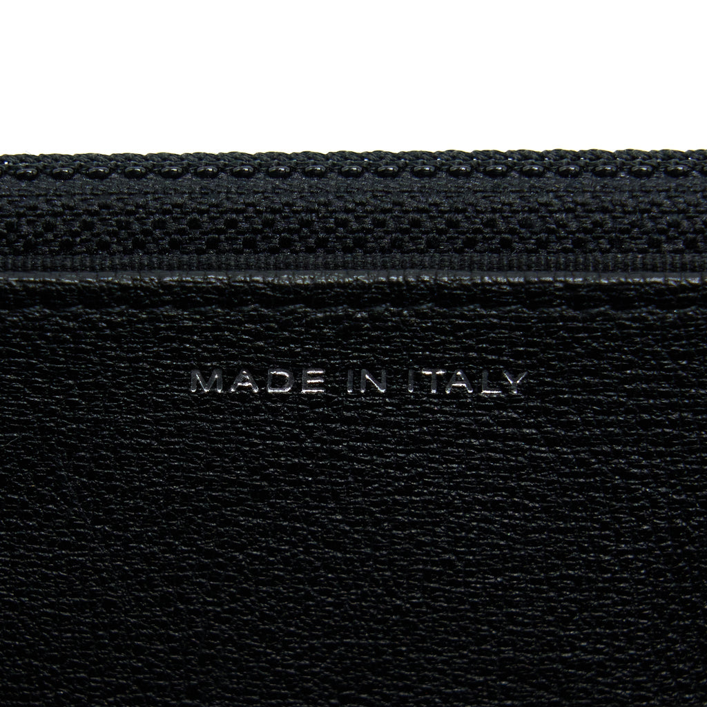 CHANEL 2.55 SO BLACK WALLET ON CHAIN CALFSKIN WITH BLACK HARDWARE