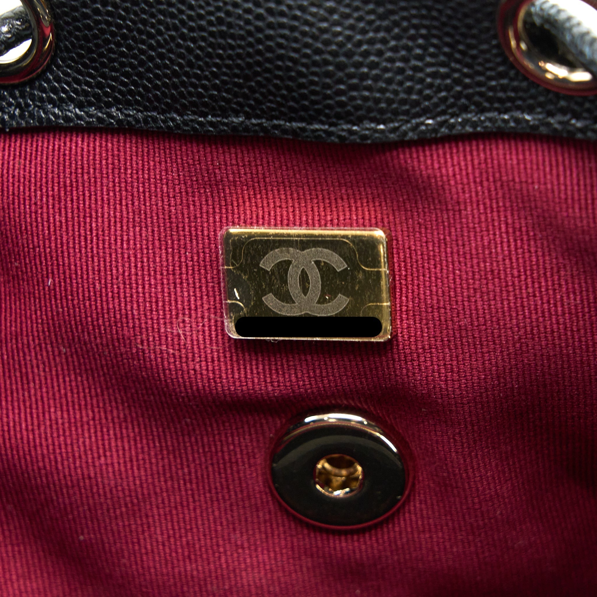 CHANEL 23S MINI FLAP BACKPACK CAVIAR BLACK LGHW (MICROCHIP)