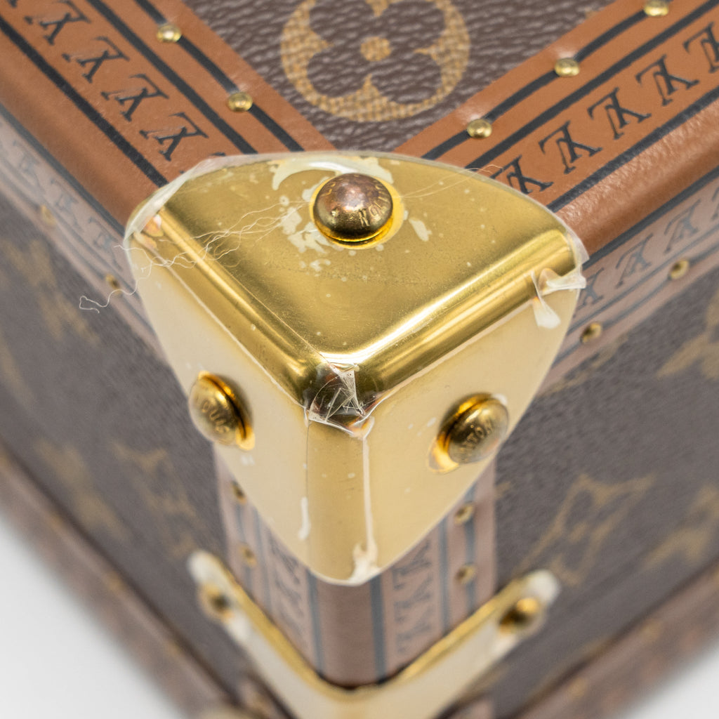 LOUIS VUITTON COFFRET JOAILLERIE MONOGRAM CANVAS ROUGE FUSION