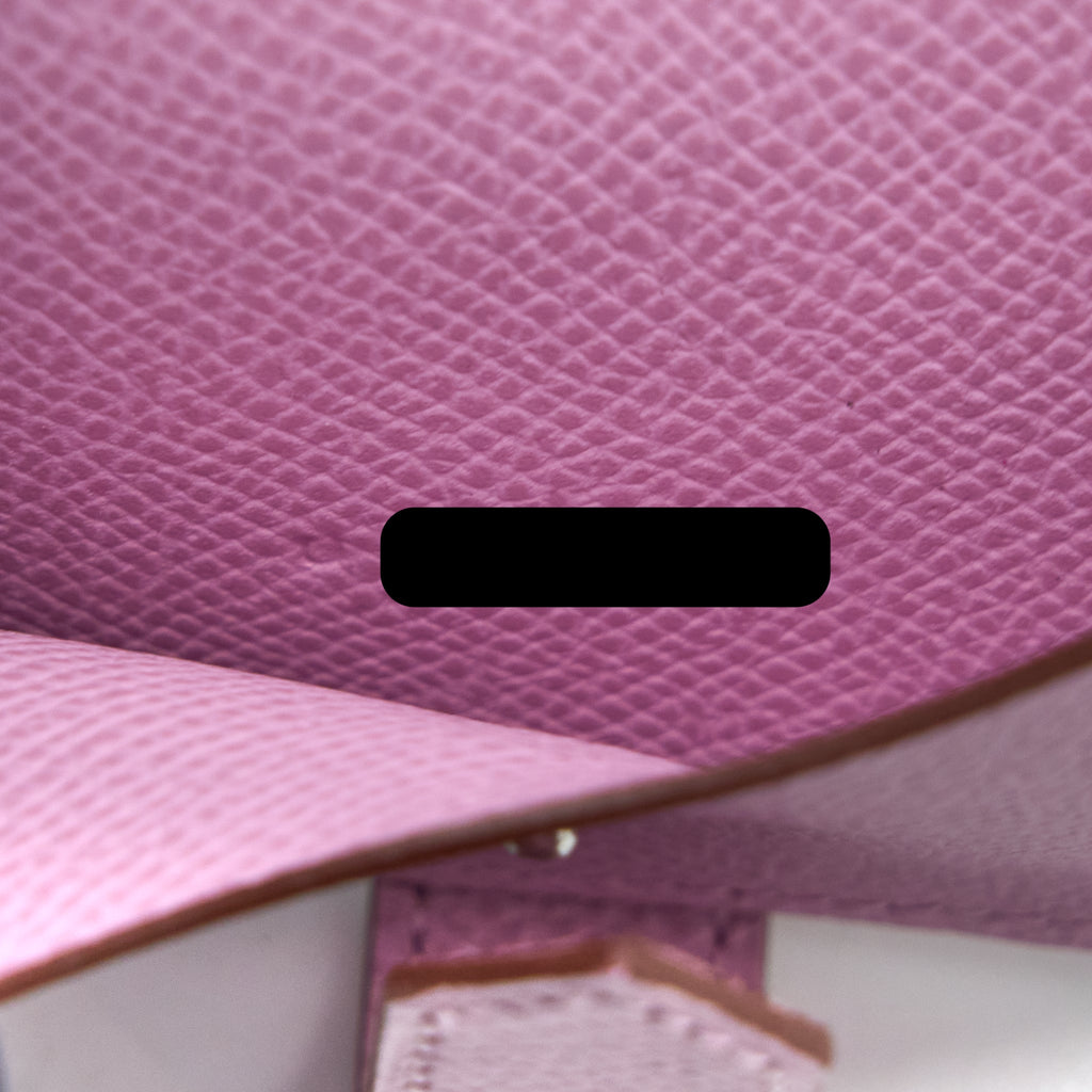 HERMES BEARN MINI WALLET EPSOM X9 MAUVE SYLVESTRE SHW