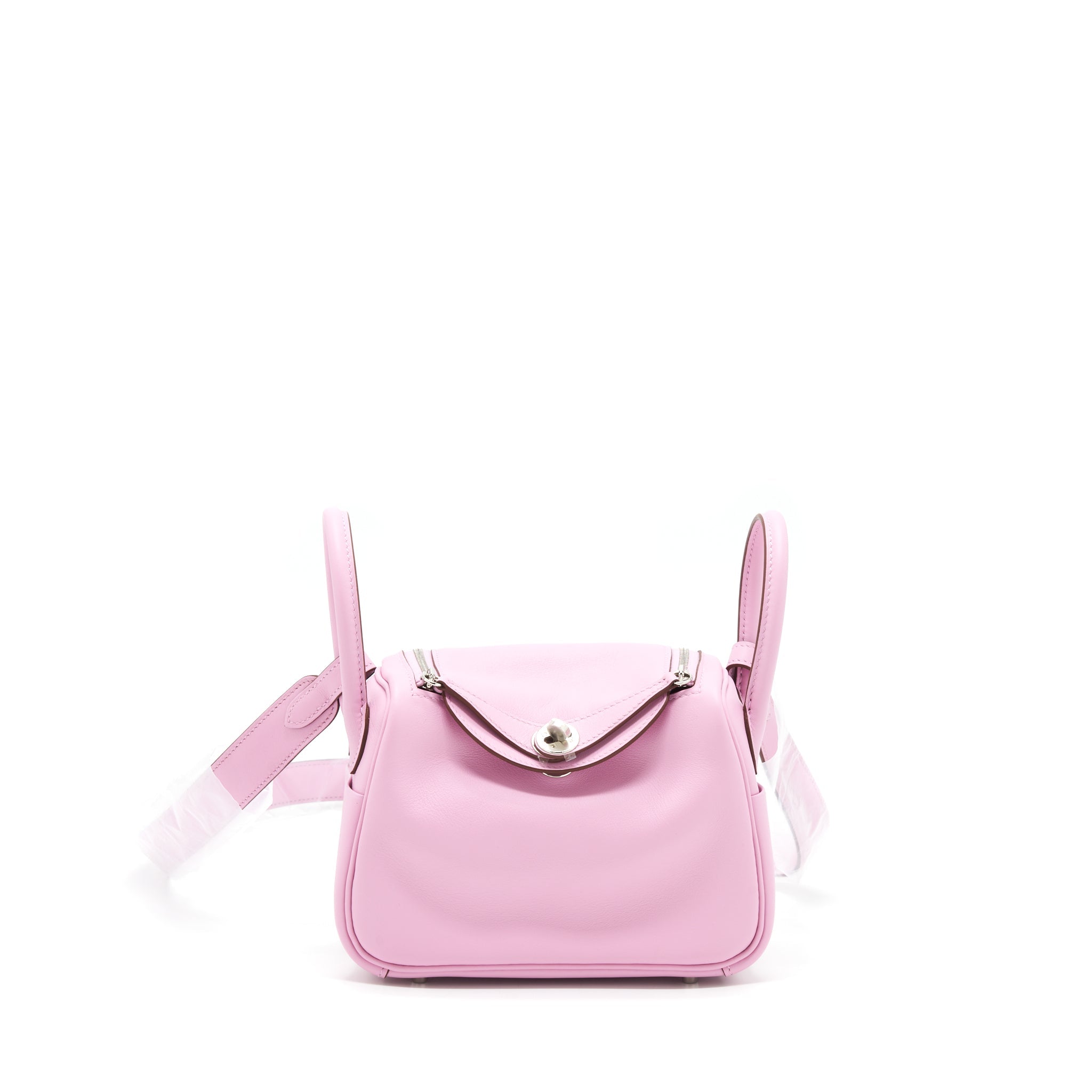 HERMES MINI LINDY SWIFT X9 MAUVE SYLVESTRE SHW