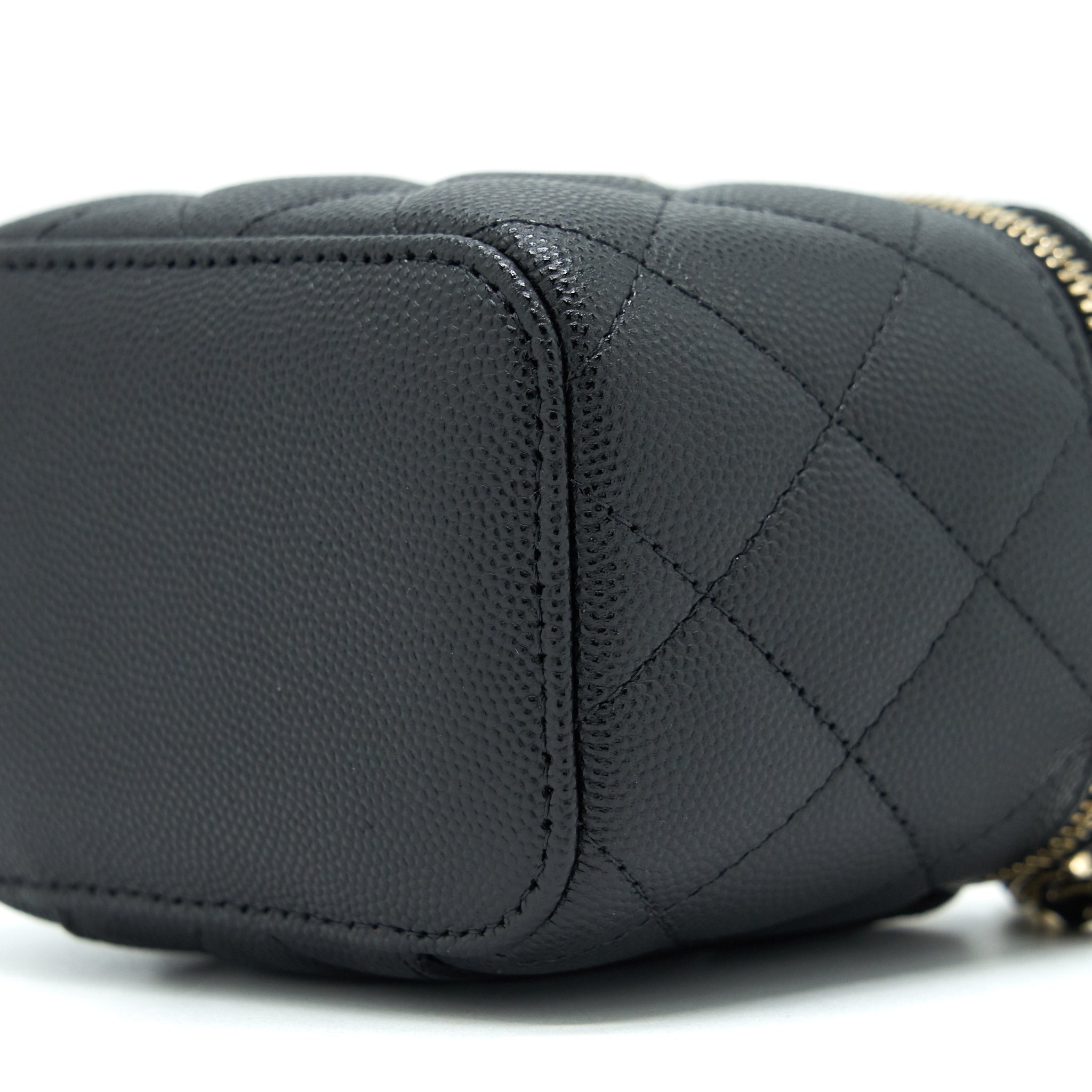 CHANEL MINI VANIFY CHAIN CAVIAR BLACK LGHW