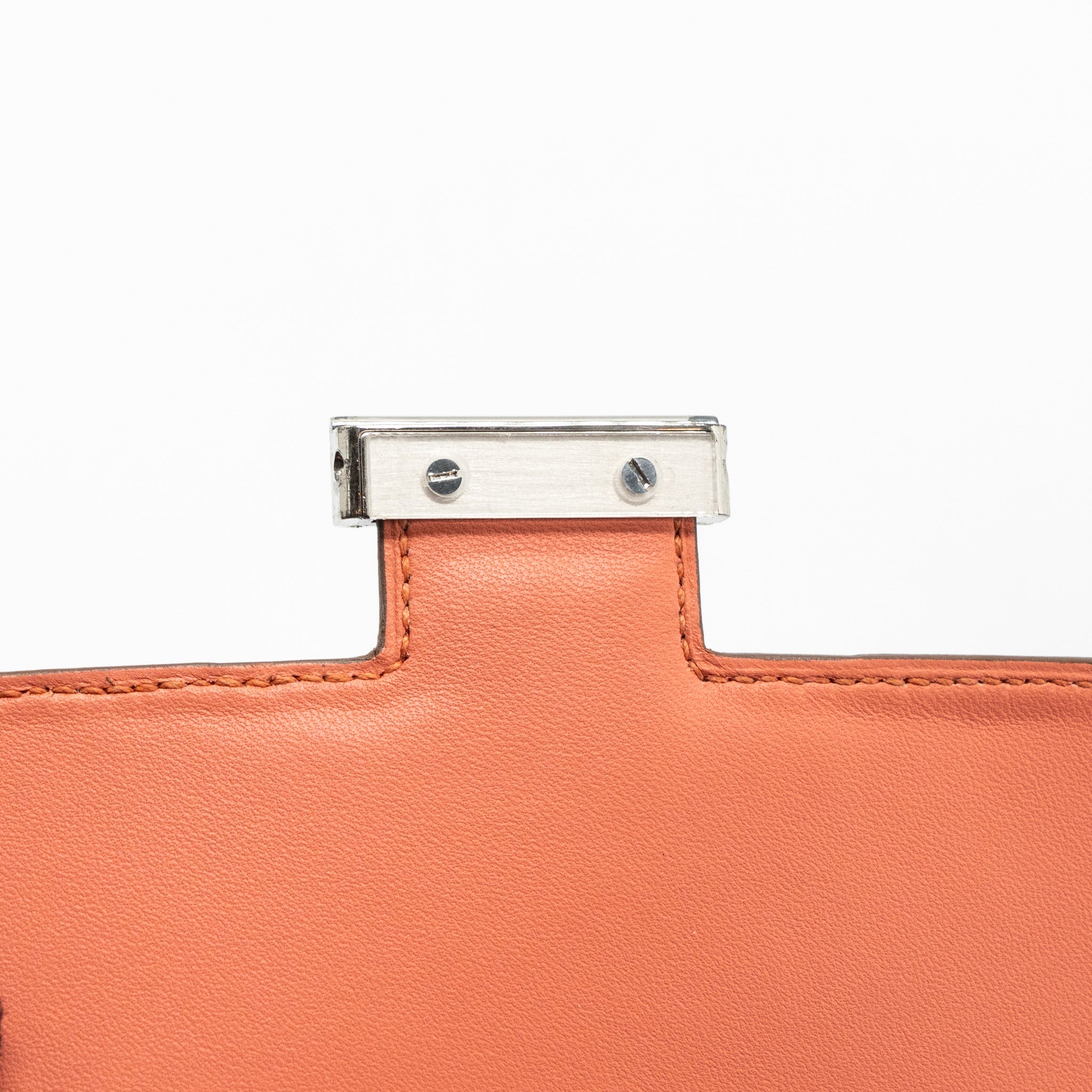 HERMES MINI CONSTANCE EPSOM CREVETTE PINK SHW