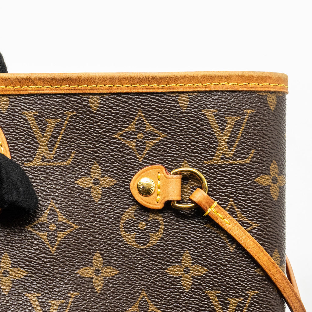 LOUIS VUITTON NEVERFULL MM MONOGRAM CANVAS GHW
