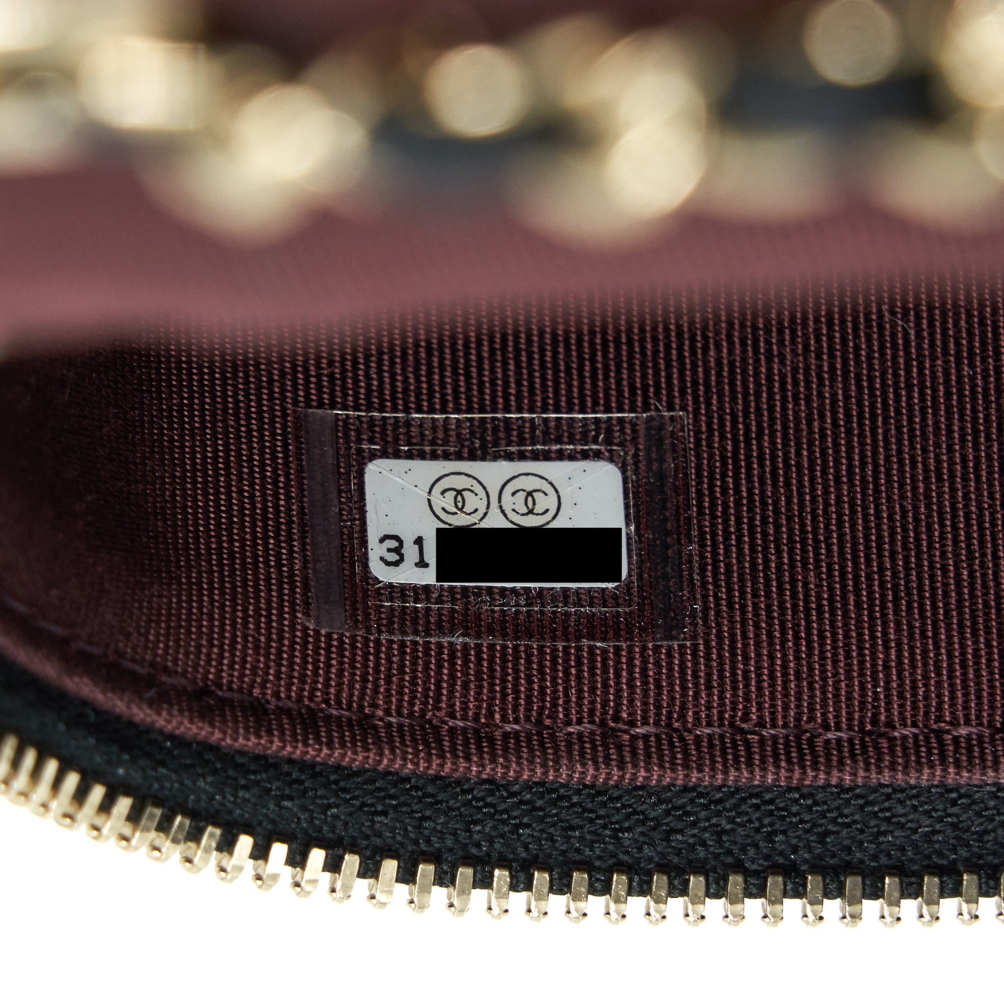 CHANEL MINI VANITY CAVIAR IN BLACK LGHW
