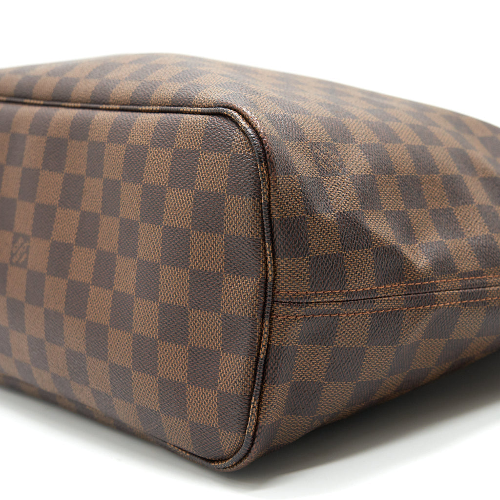 LOUIS VUITTON NEVERFULL MM DAMIER EBENE CANVAS WITHOUT INSIDE POUCH