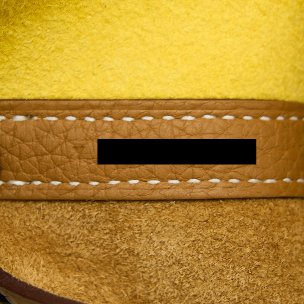HERMES PICOTIN 18 CLEMENCE LIME/SESAME SHW