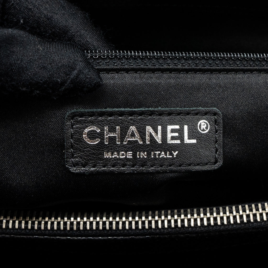 CHANEL GRAND SHOPPING TOTE CAVIAR BLACK SHW