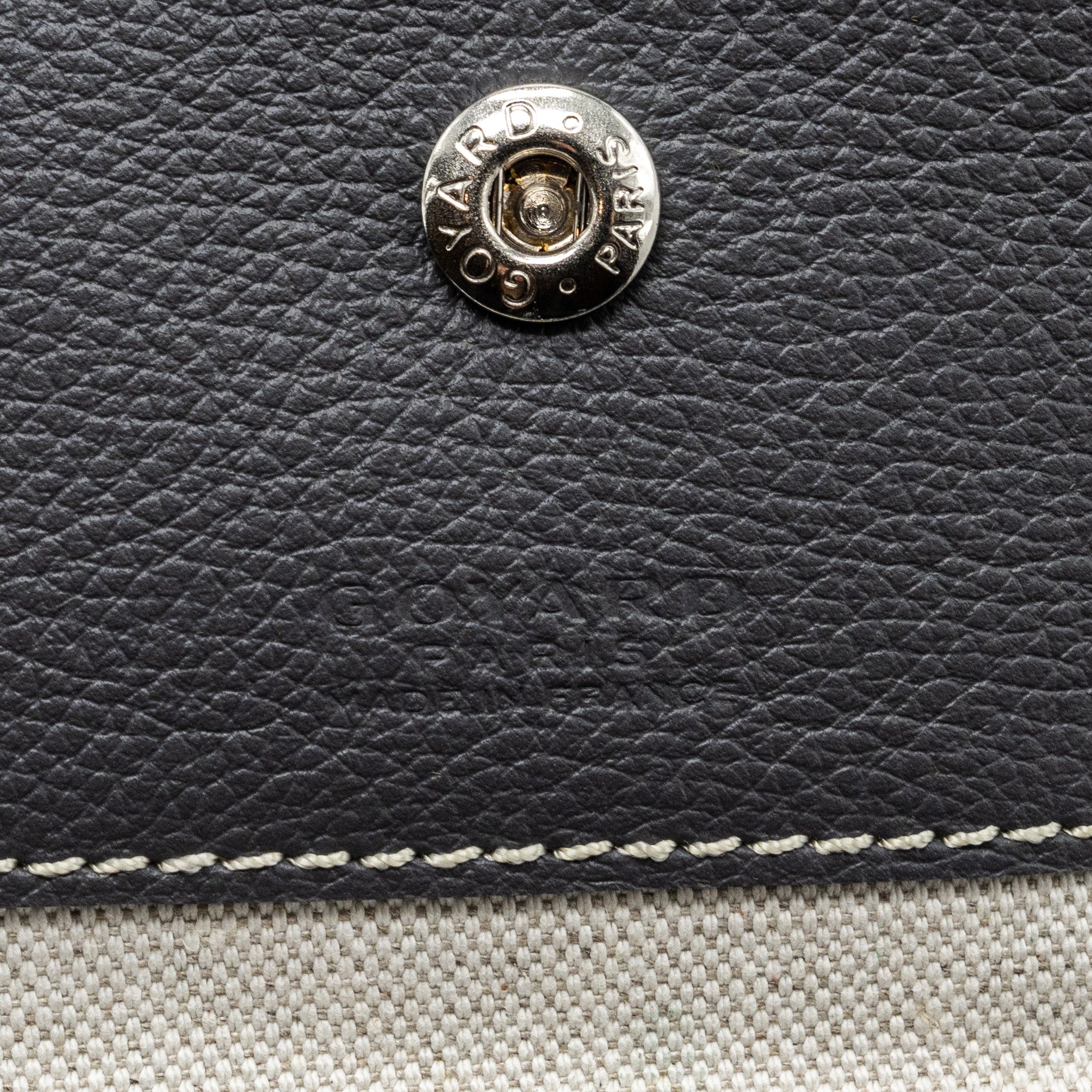 GOYARD SAINT LOUIS PM TOTE BAG GOYARDINE CANVAS GREY / MULTICOLOURED SHW
