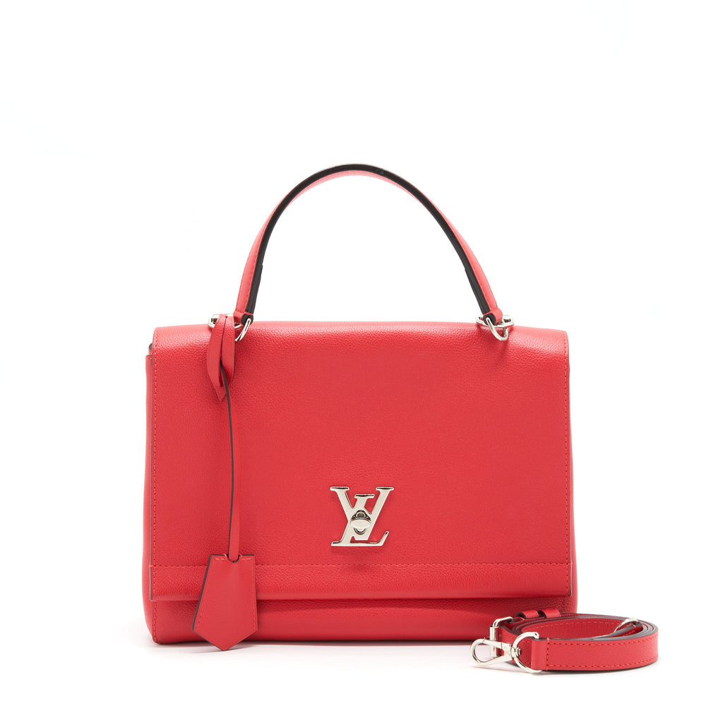 LOUIS VUITTON LOCKME BAG RED SHW YEAR 2016