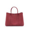 HERMES GARDEN PARTY 30 VACHE COUNTRY K1 ROUGE GRENAT SHW