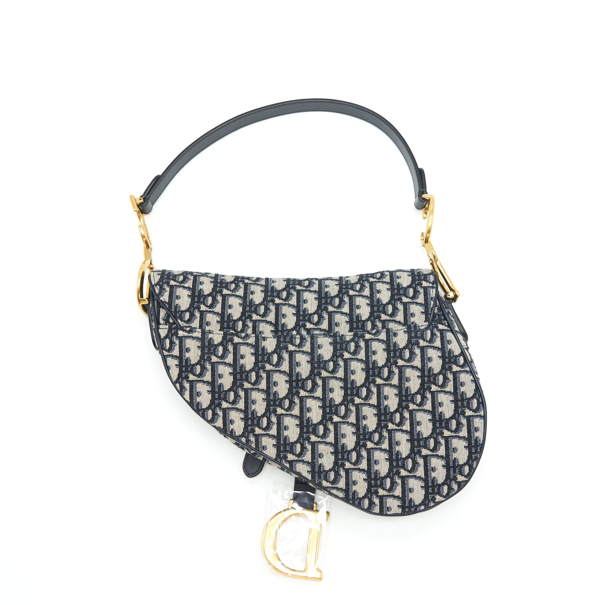 DIOR MEDIUM SADDLE BAG OBLIQUE GHW